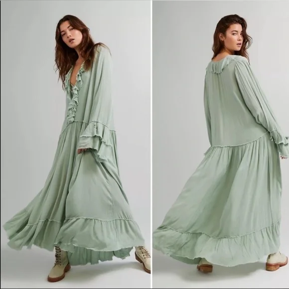 chinese dress ladies Free People Bluebell Maxi Dress – Josie's Boutique main image 1